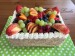 ovocný dort obdélník